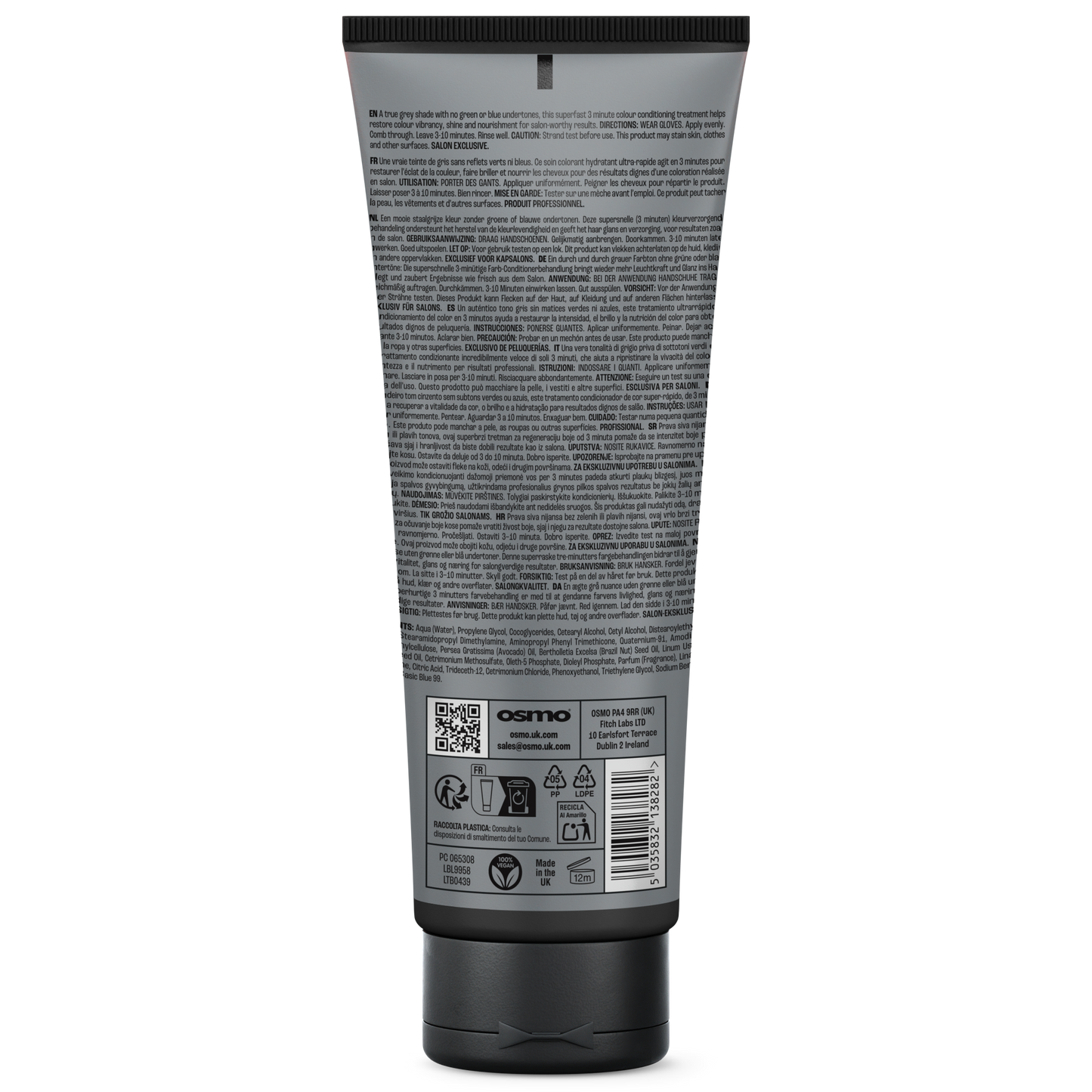 Steel Grey Colour Conditioning Treatments