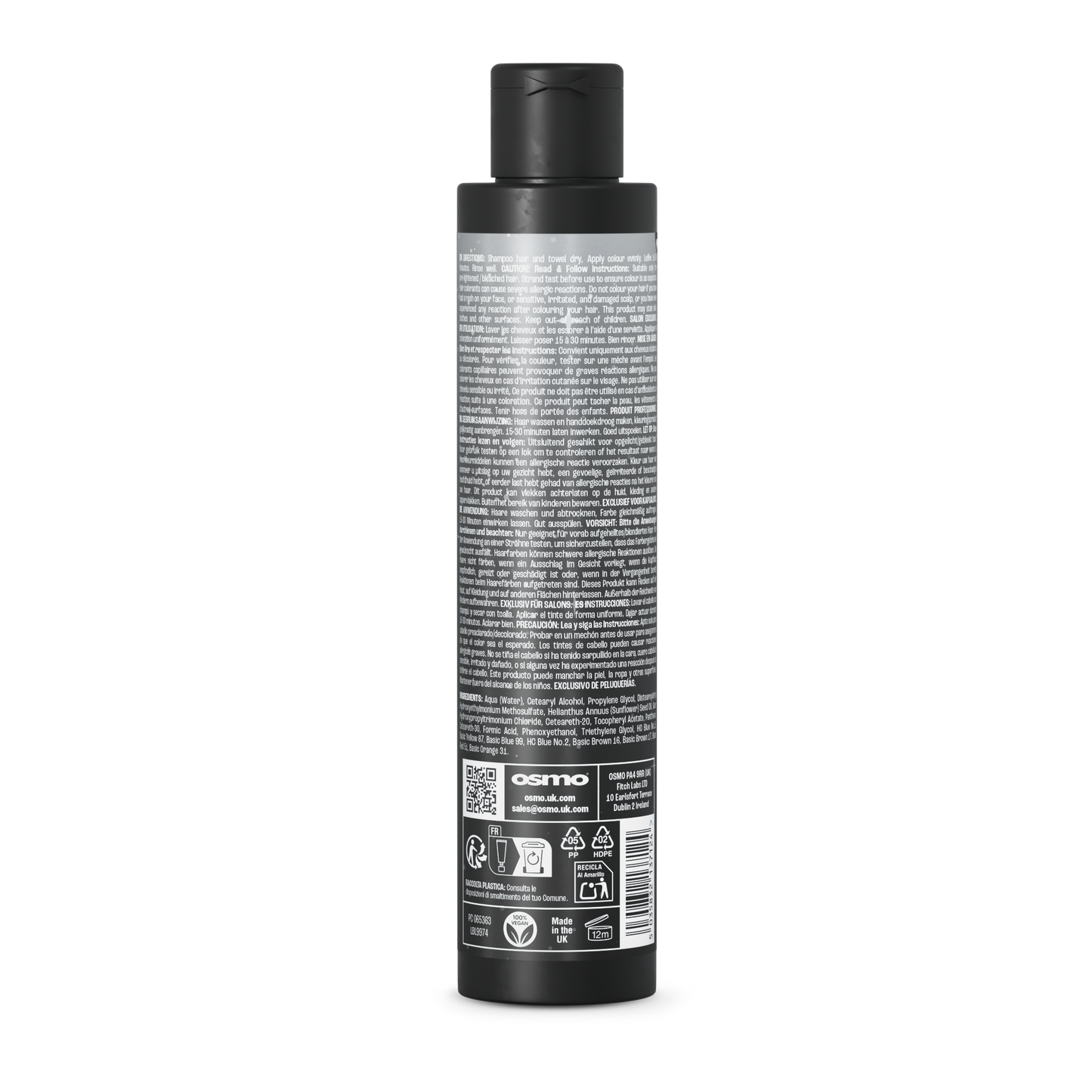Semi-Permanent Hair Colour Bottle