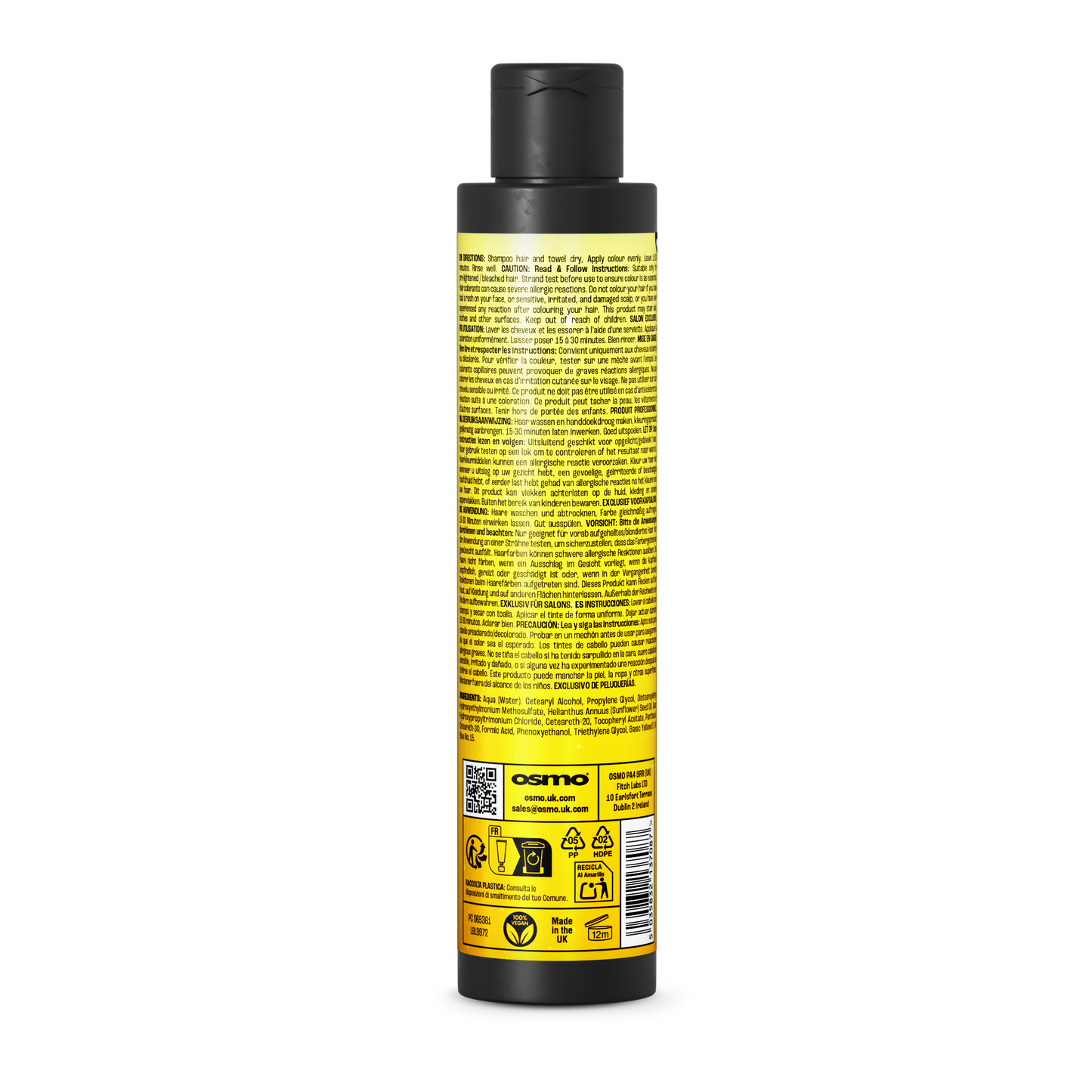 Planet Vivid Solar semi-permanent hair colour Bottle