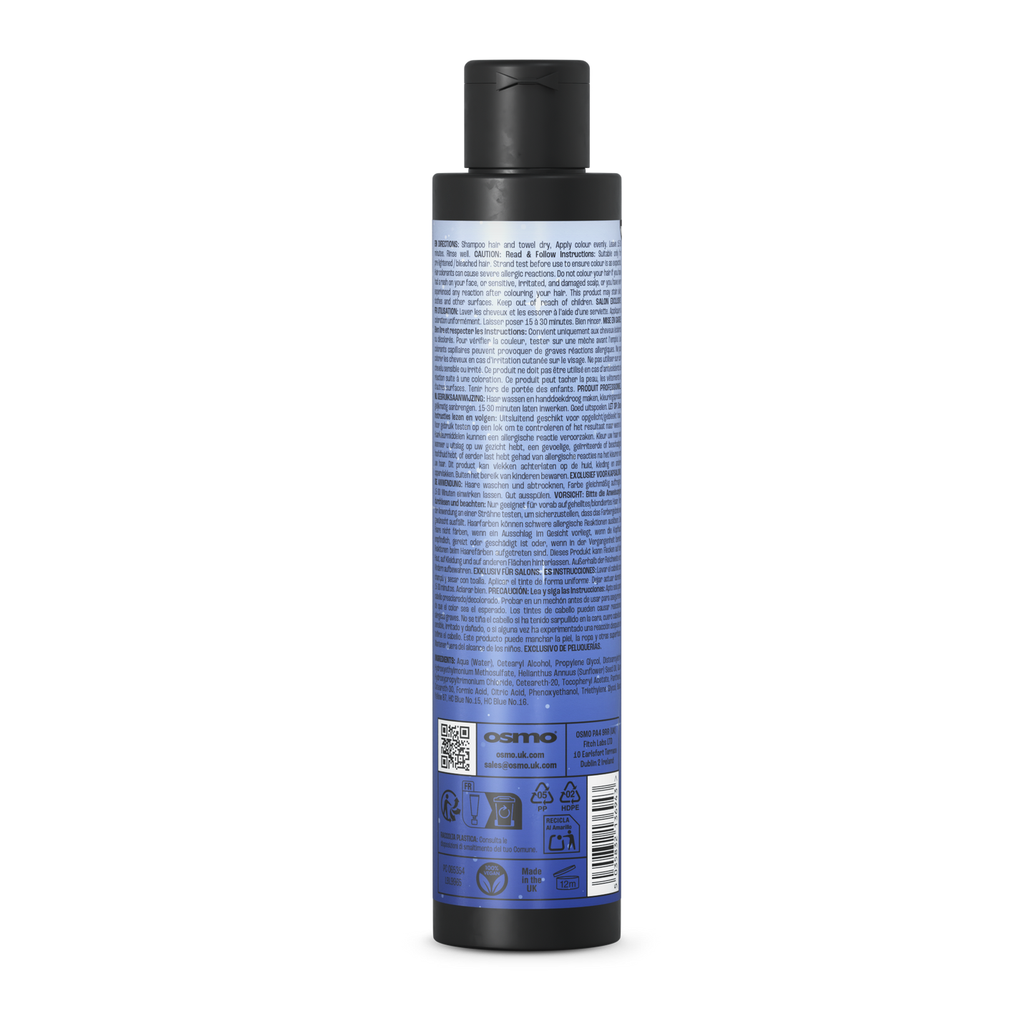 Bottle of Osmo Stardust Semi-Permanent Hair Colour