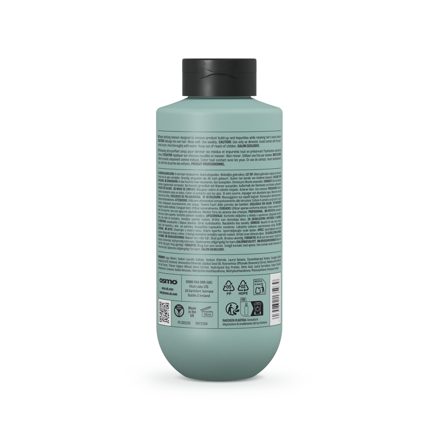 Bottle of Scalp Therapy Detoxify Shampoo