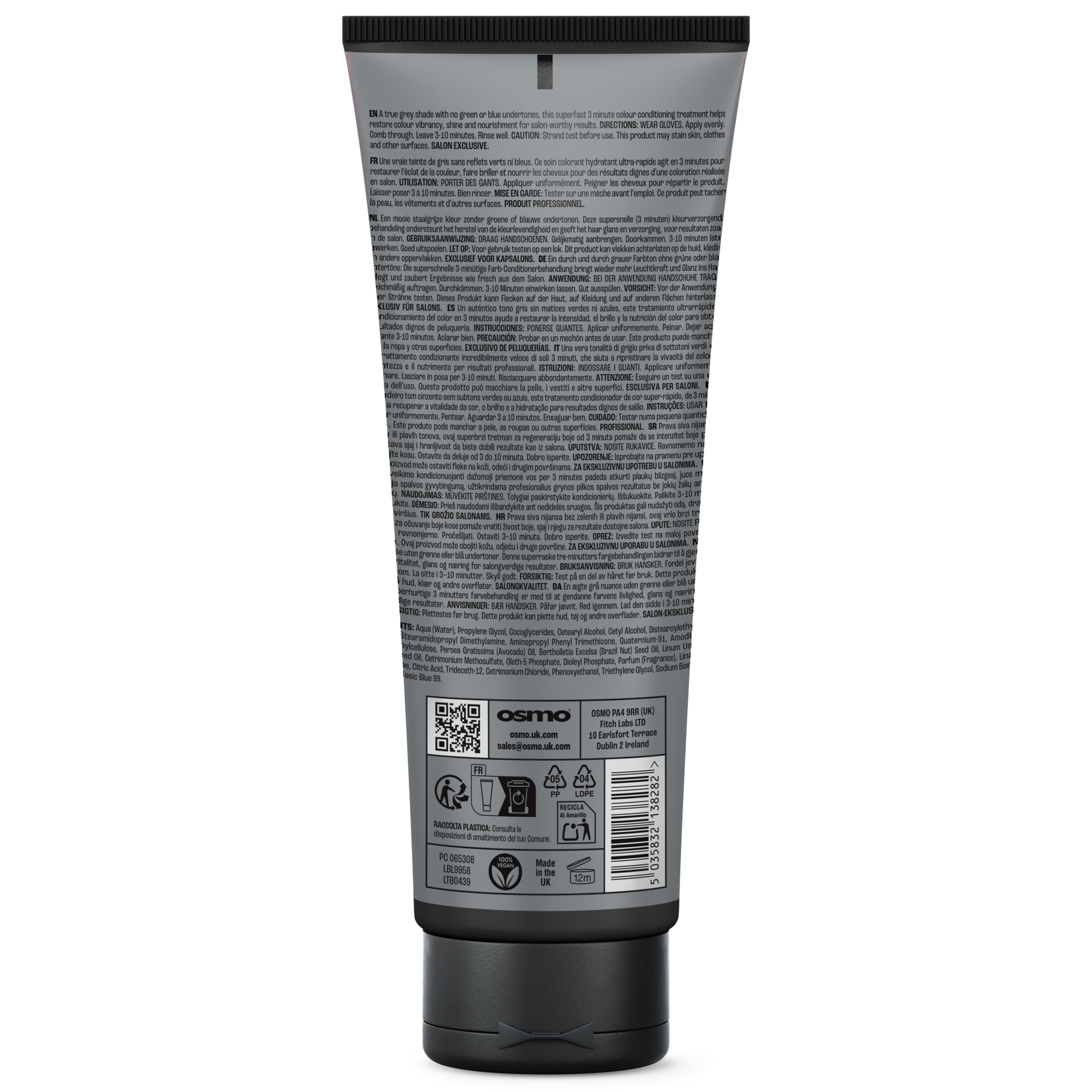 Steel Grey Colour Conditioning Treatments 