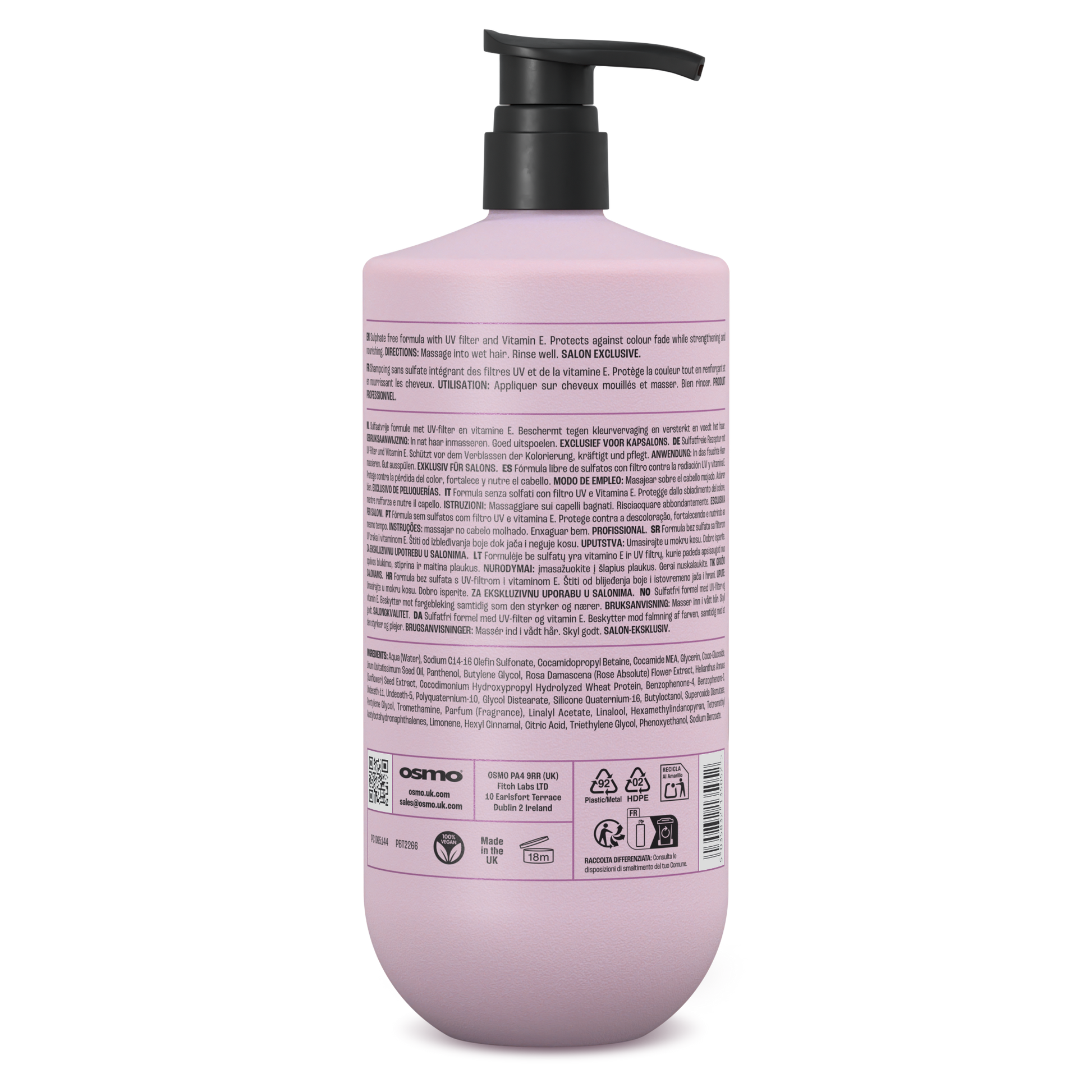 Osmo Colour Save Colour Protect Shampoo Bottle
