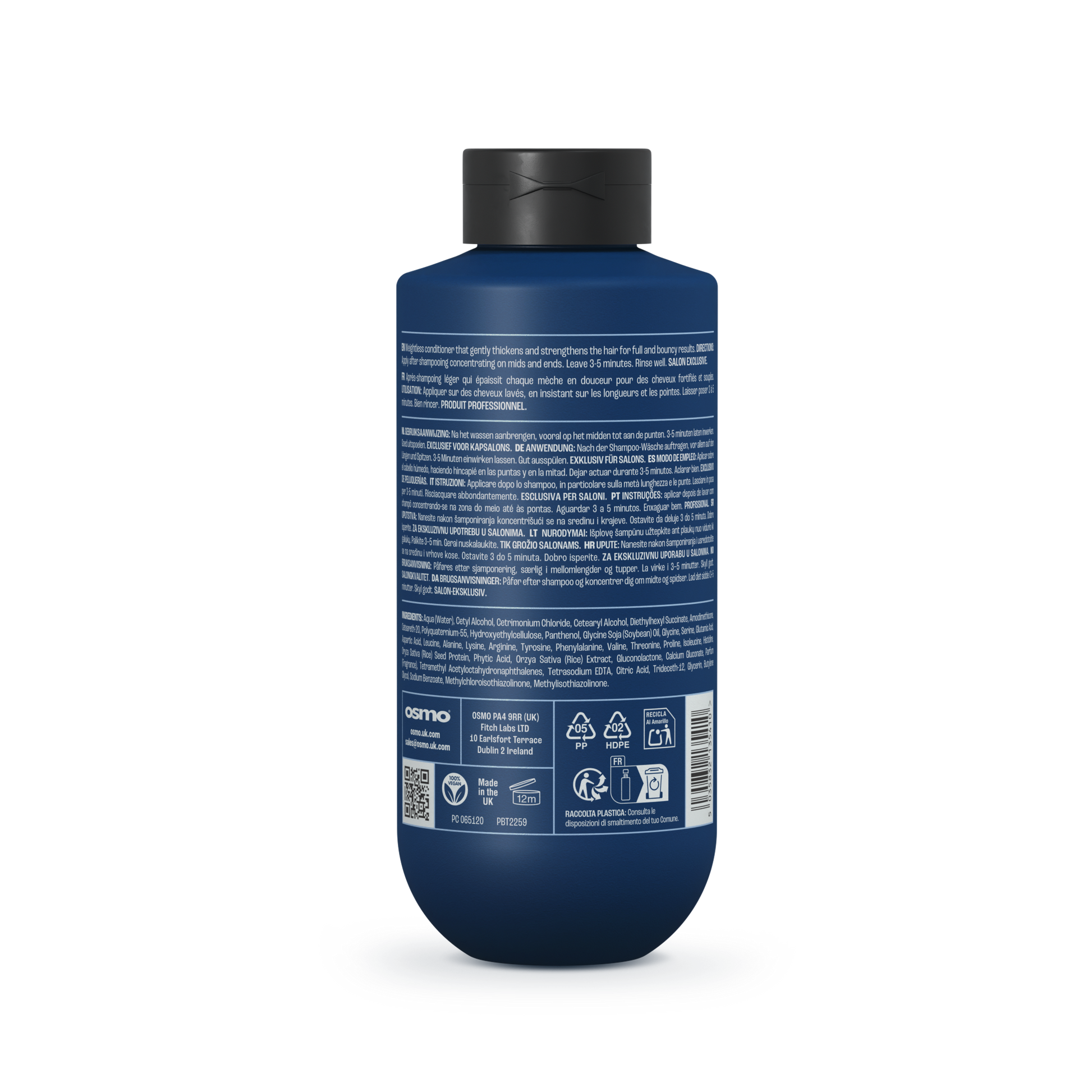 Bottle of Volumising Hair Conditioner 