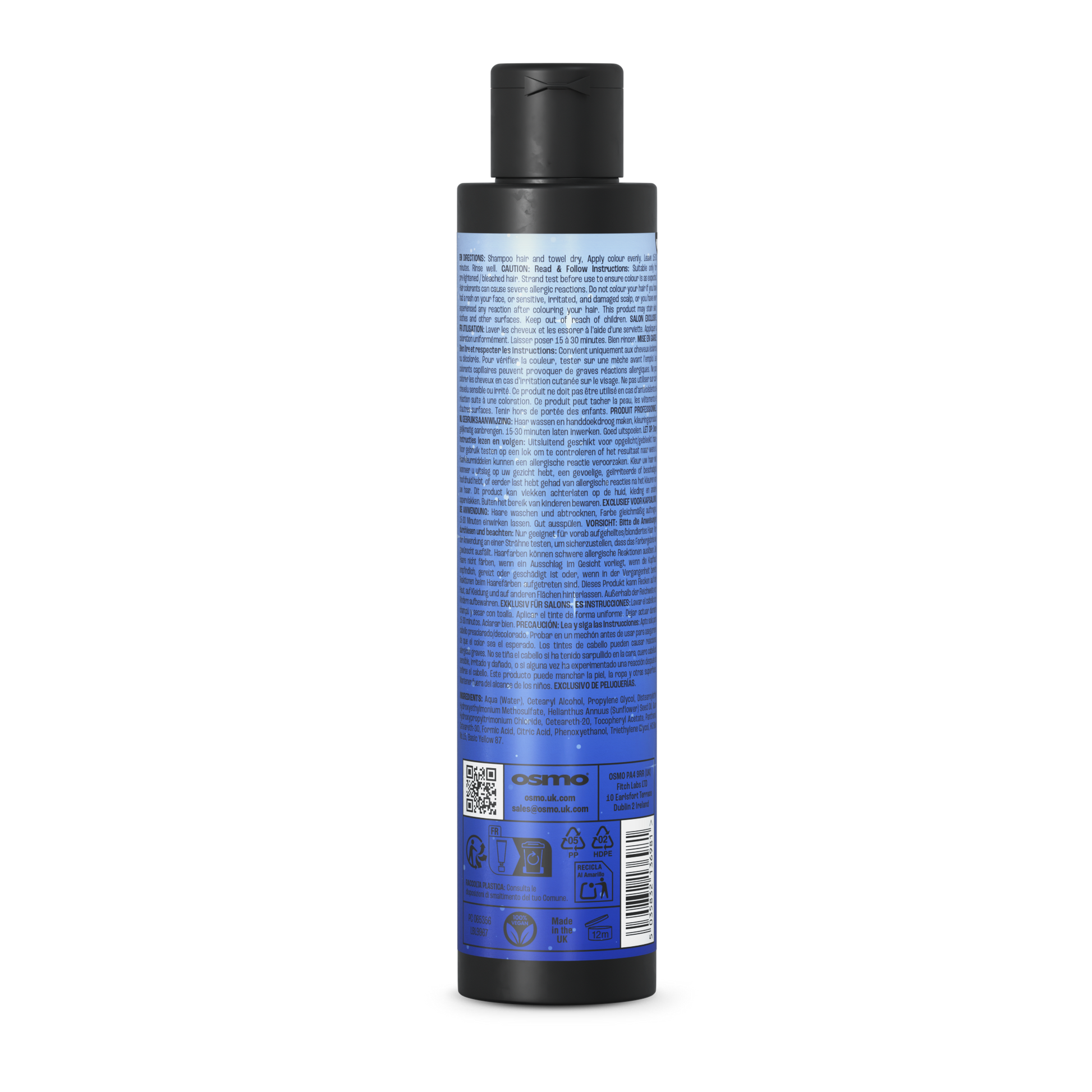Bottle of Semi-Permanent Hair Colour 