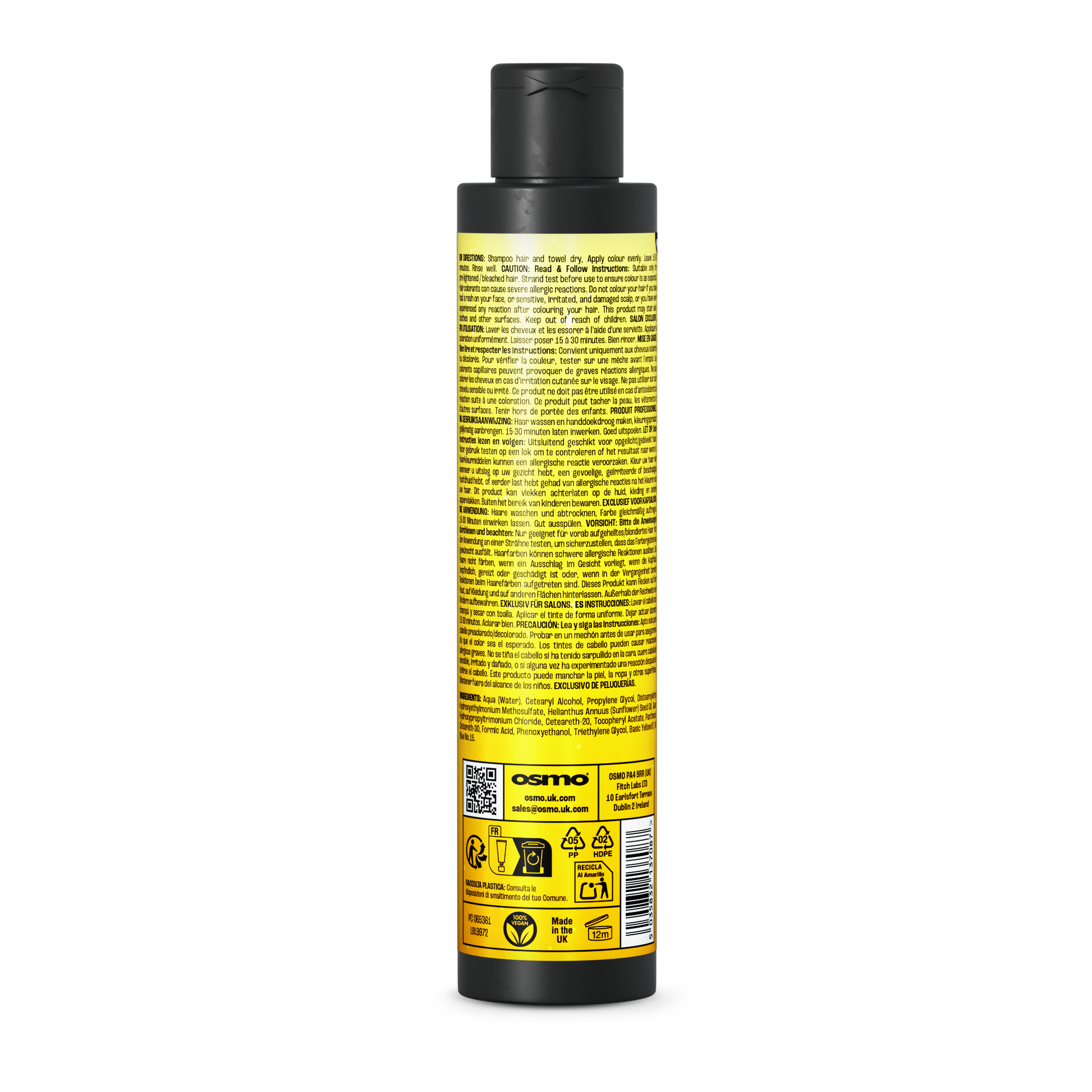 Planet Vivid Solar semi-permanent hair colour Bottle