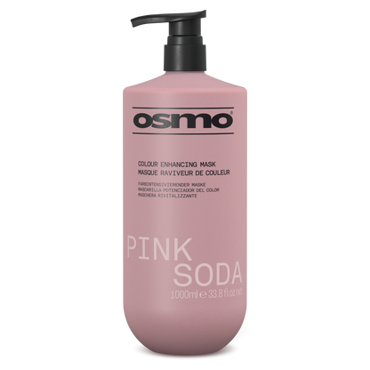 Osmo Pink Soda Colour-Enhancing Hair Mask 1000ml 